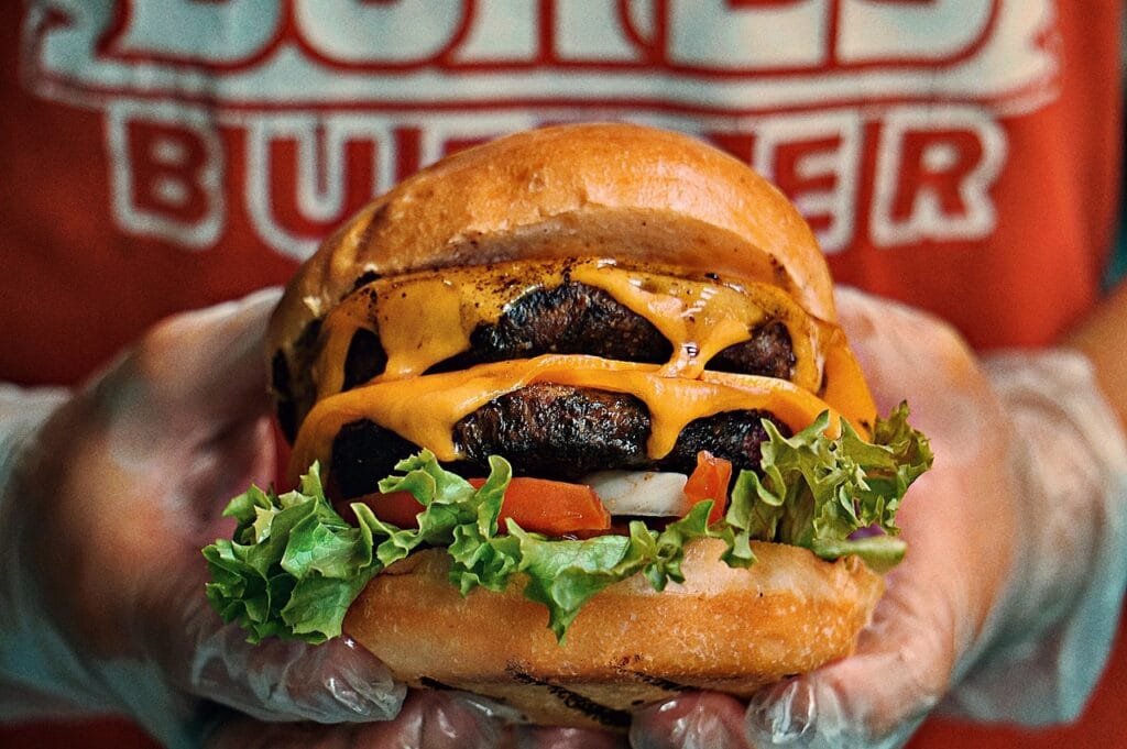 Salchichas vegetales Hamburguesas de garbanzo y quinoa almuerzos veganos 3 hamburguesa cebolla
vegano