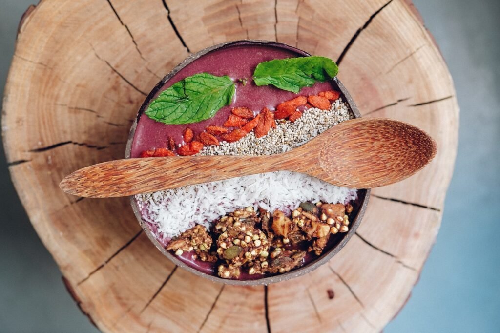 Bowl de Açaí con Frutas y Granola