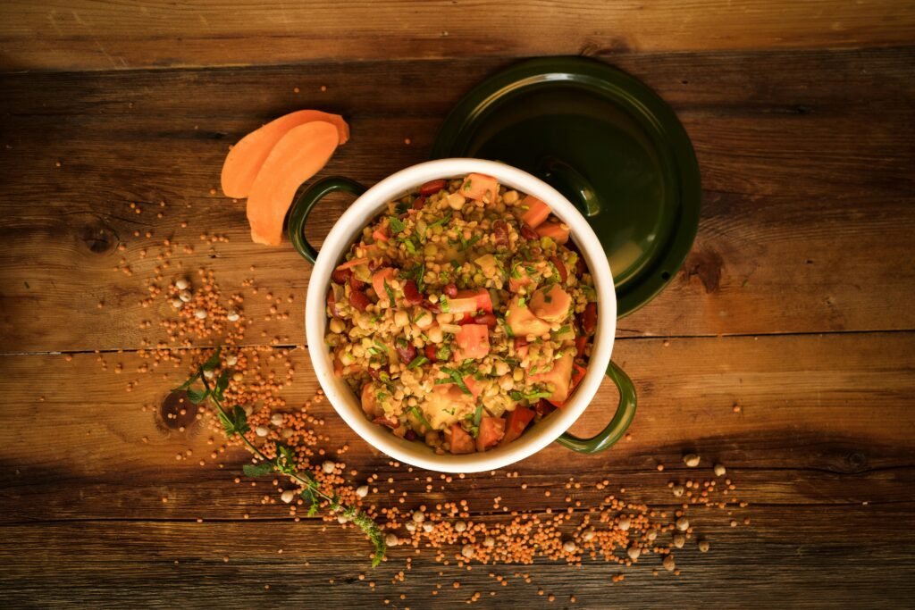 Receta De Abuela : Estofado Vegano de Lentejas Para Cena Vegana 3 Receta De Abuela