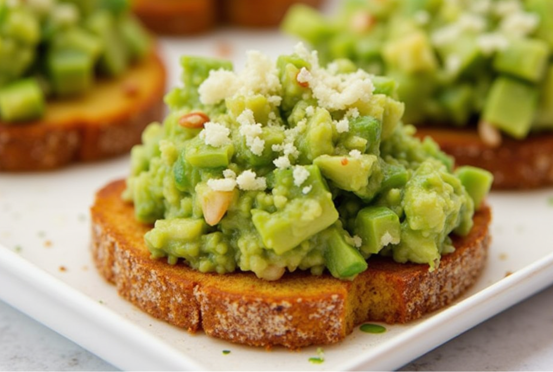 Planificación Semanal de Almuerzos Veganos recetas fáciles 4 tostada vegana